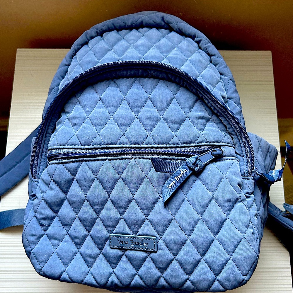 Vera Bradley small quilted backpack